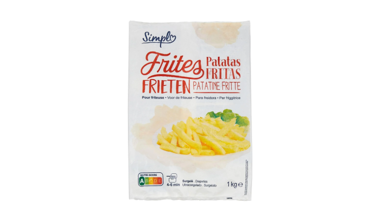 Frites pour friteuse 