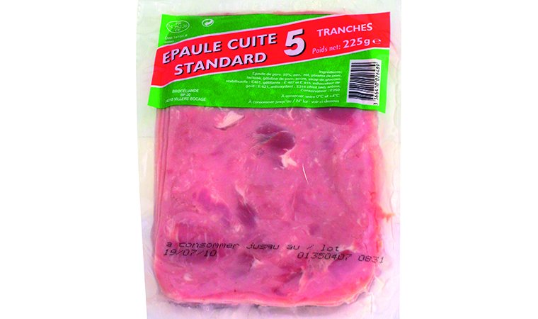 Epaule cuite standard 5 tranches