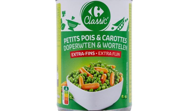 Petits pois et carottes extra-fins
