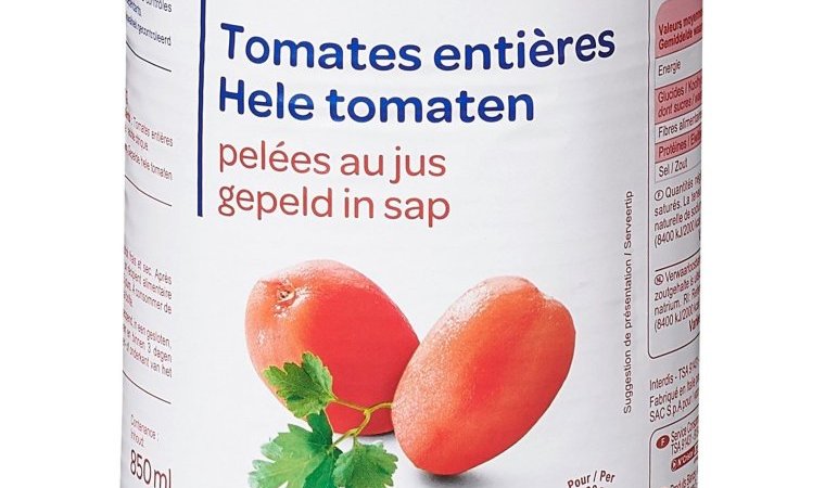Tomates entières