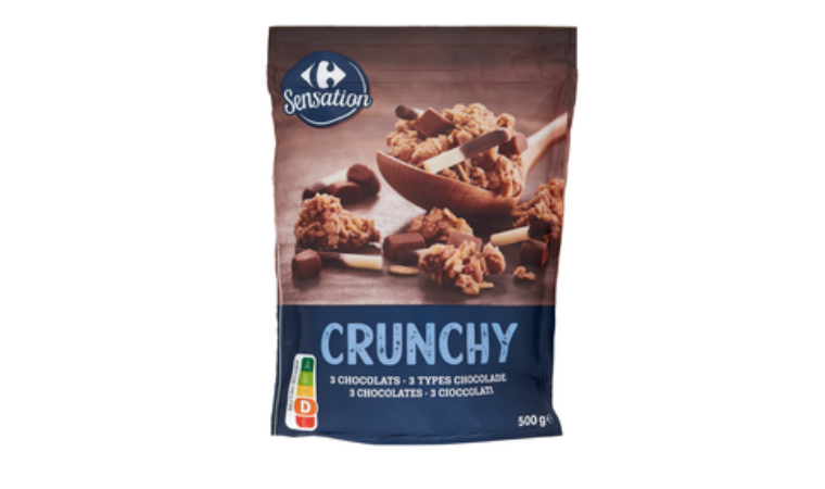 Doypack muesli 3 chocolats