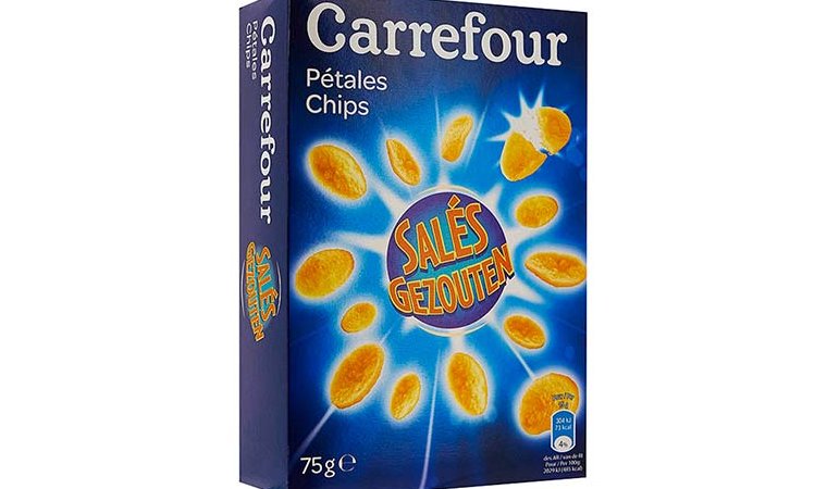 Biscuits apéritifs pétales salés